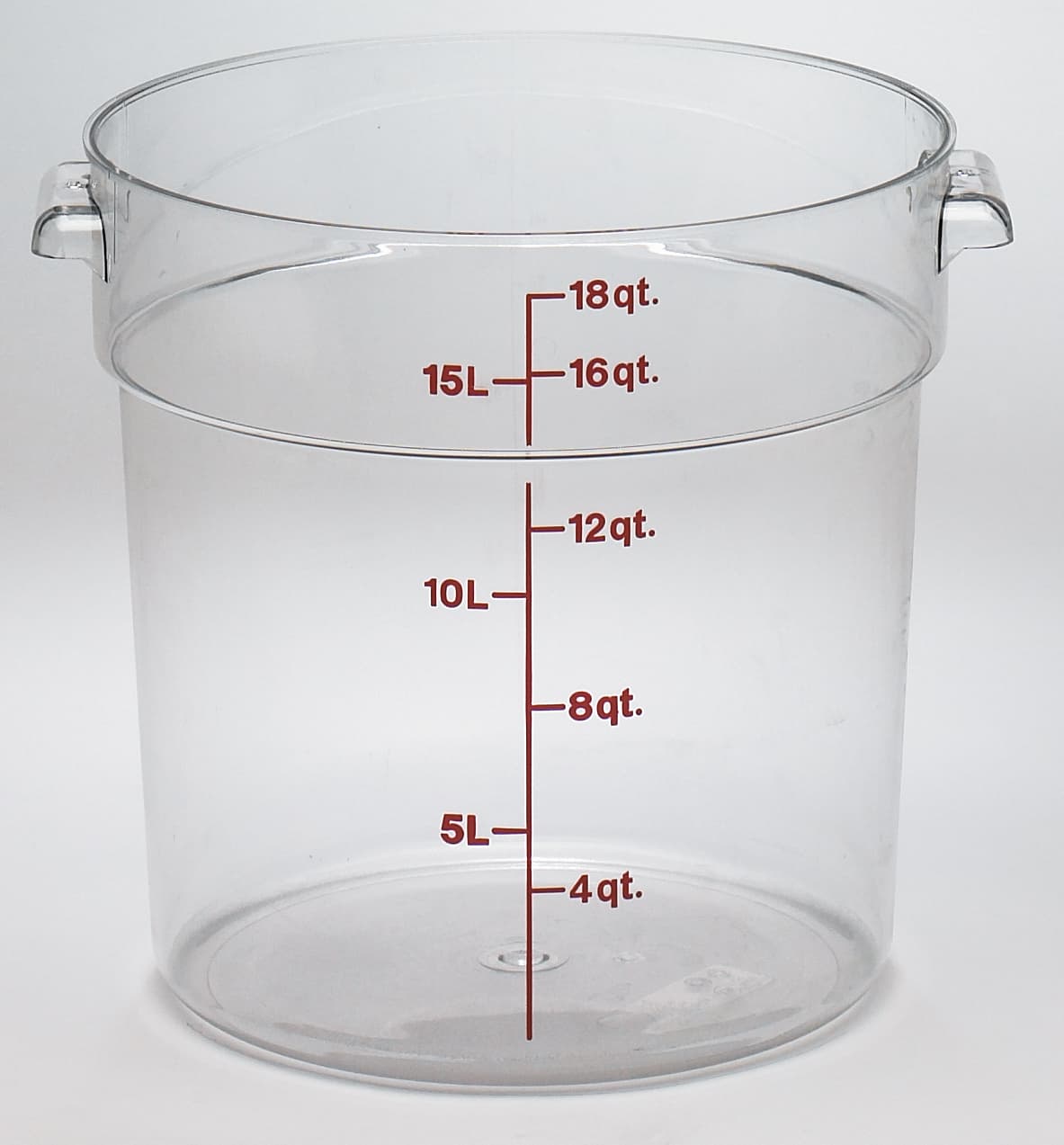 Camwear® Food Storage Container 18 QT Round 1/Each