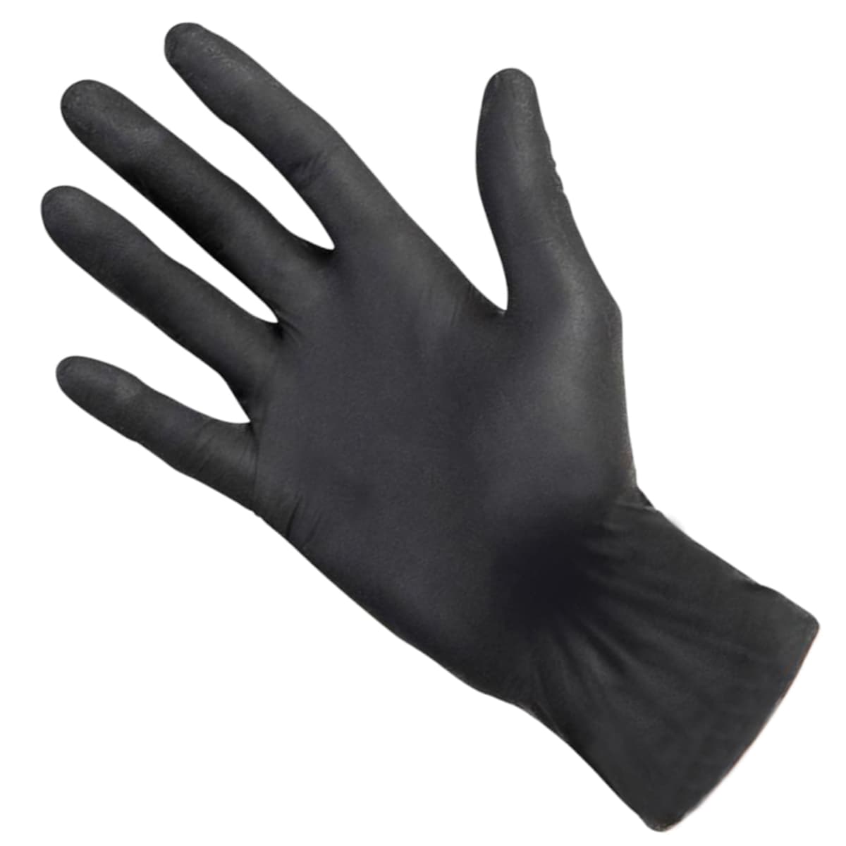 Gloves Large (LG) Black 5MIL Nitrile 100 Count/Box 10 Box/Case 1000 Count/Case