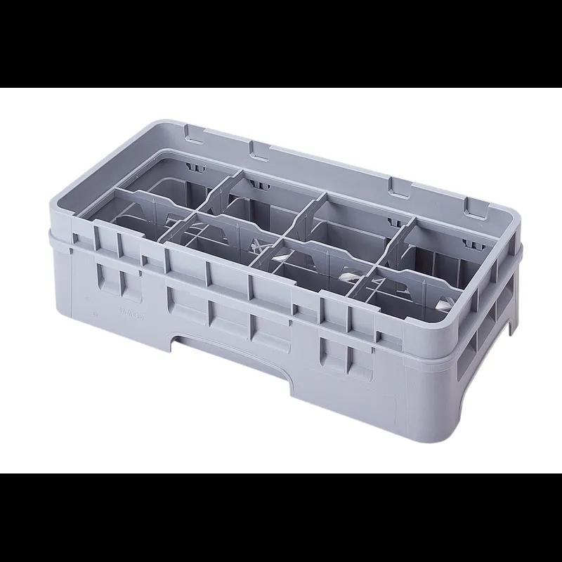 Camrack® Drying Rack Half 4.25 IN 8 Compartment Soft Gray 1/Each