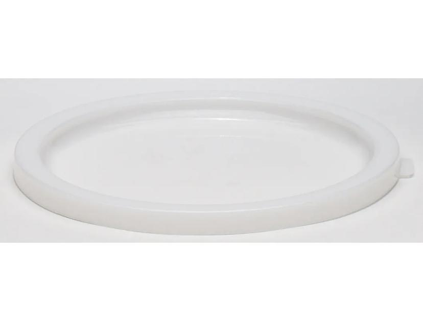 Lid 12-18-22 QT White Round 1/Each
