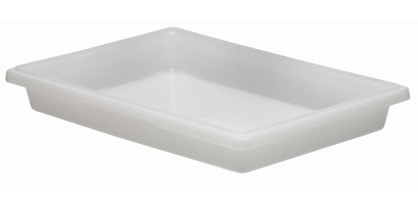 Food Storage Box Full Size 18X26X3.5 IN 5 GAL White 1/Each