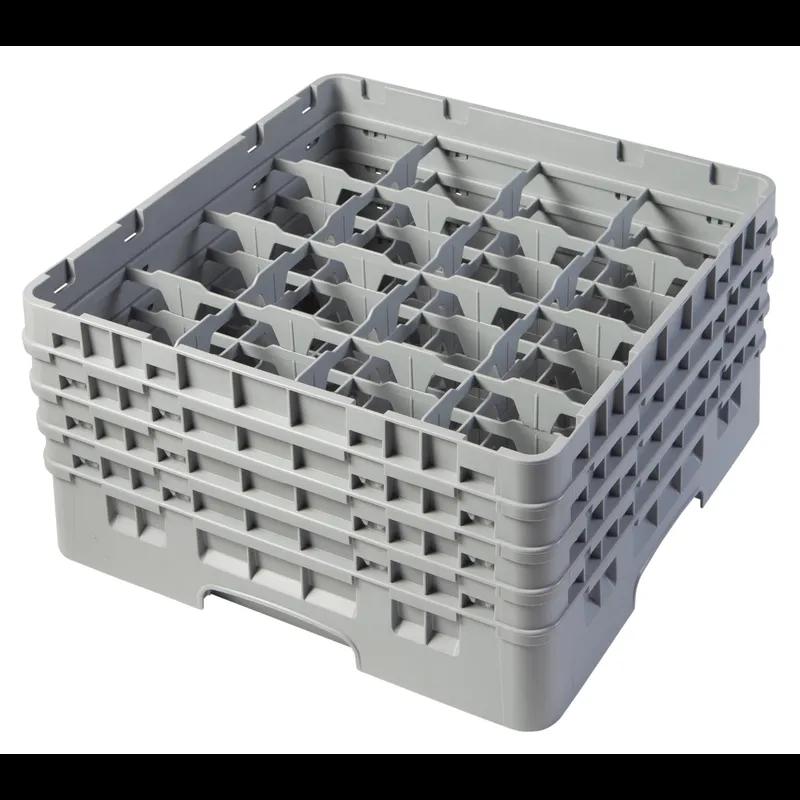 Camrack® Drying Rack 8.5 IN 16 Compartment Soft Gray 1/Each