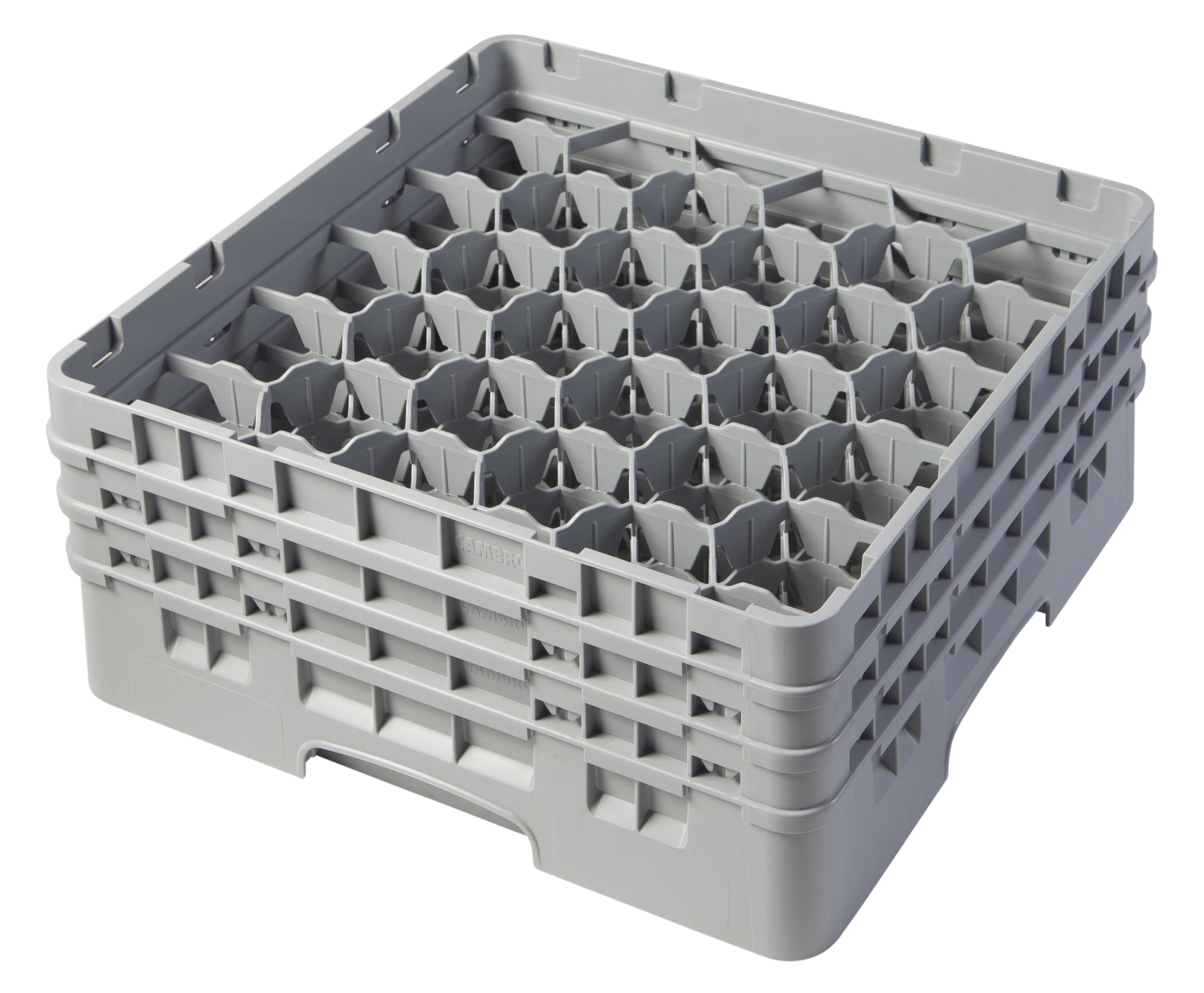 Camrack® Drying Rack 0.88 IN 30 Compartment Soft Gray 1/Each