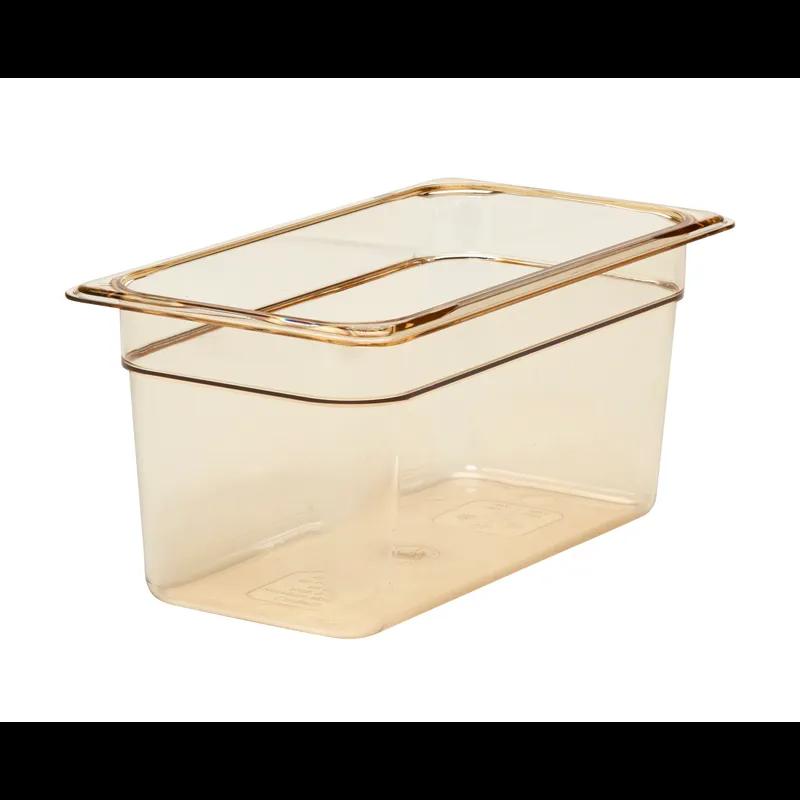 H-Pan® High Temperature Food Pan 1/3 6 IN Amber 1/Each