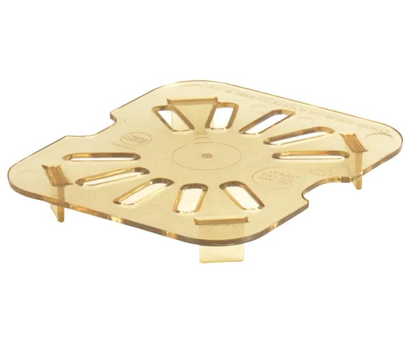 H-Pan® Shelf Drain 1/6 Amber 1/Each