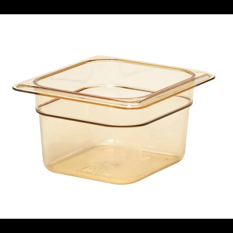 H-Pan® Food Pan 1/6 4 IN Amber 1/Each