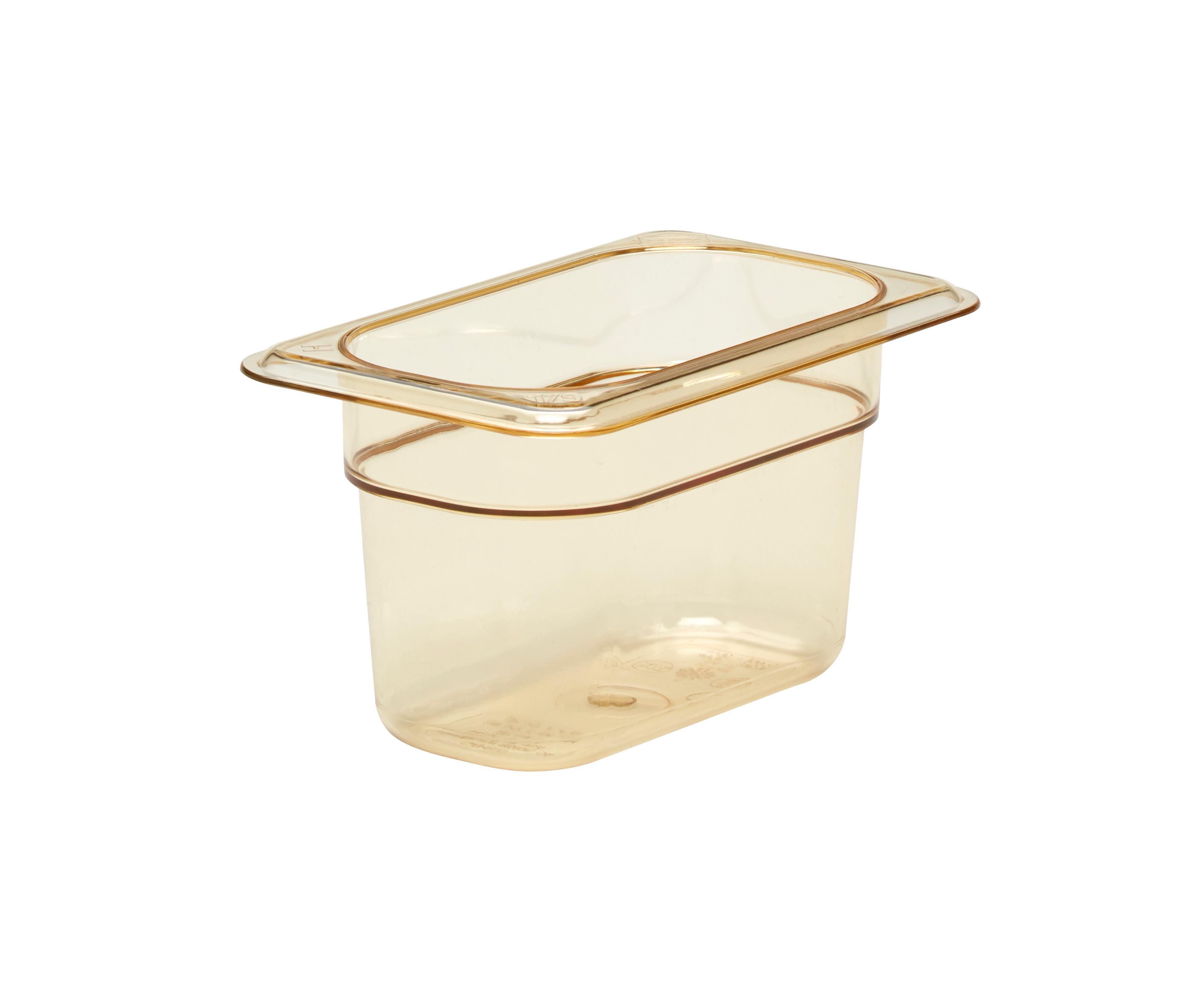 H-Pan® Food Pan 1/9 4 IN Amber 1/Each