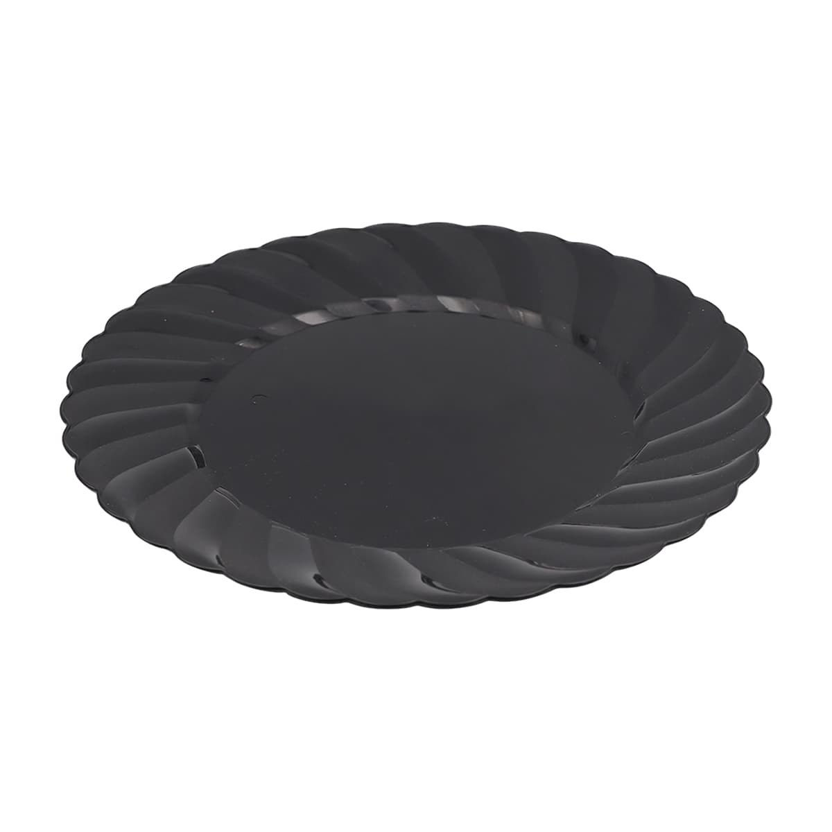 Victoria Bay Plate 10.25 IN PS Black Round 180/Case