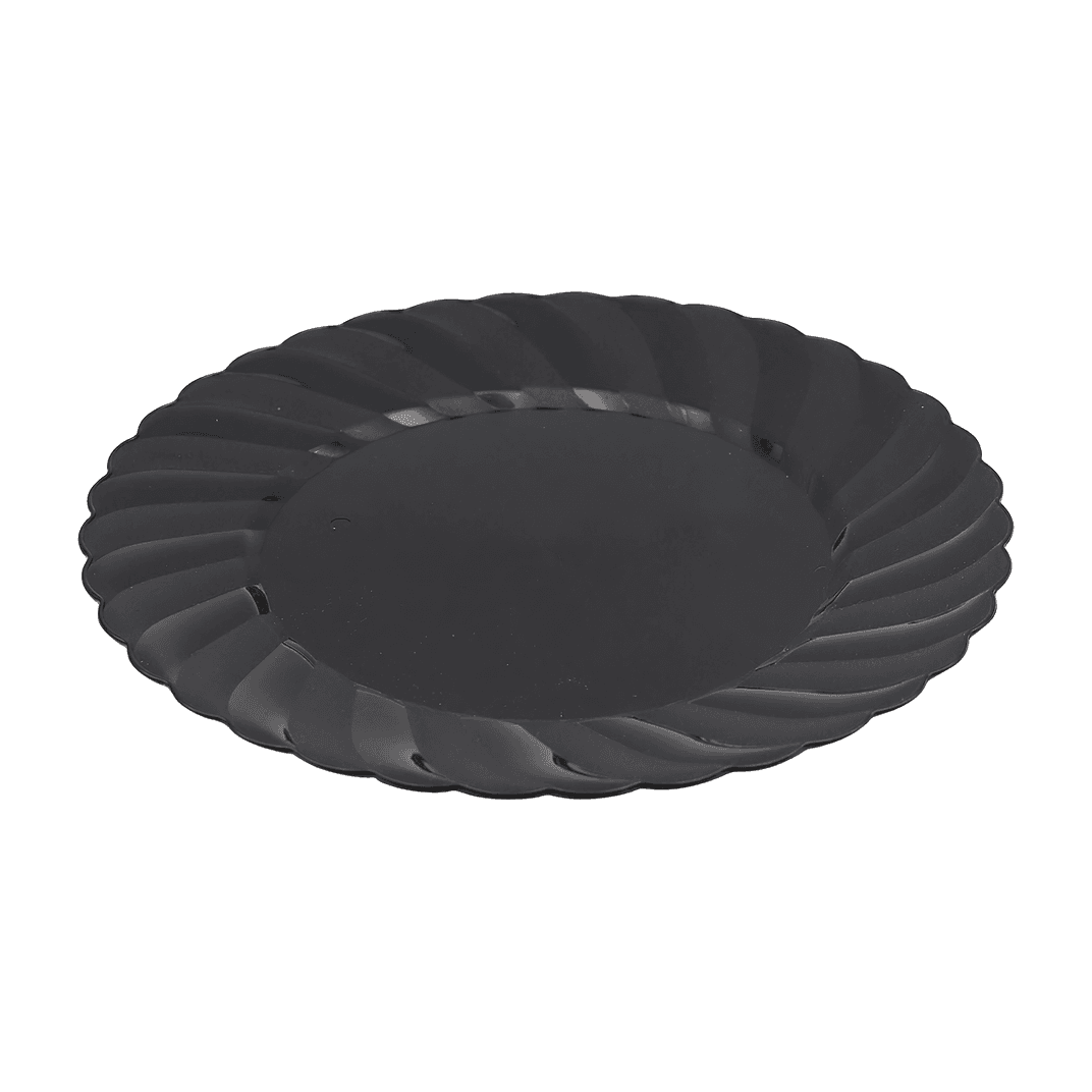 Victoria Bay Plate 10.25 IN PS Black Round 180/Case
