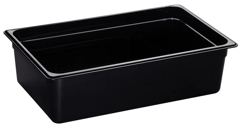 Camwear® Food Pan Full Size 6 IN 20.6 QT Black 1/Each