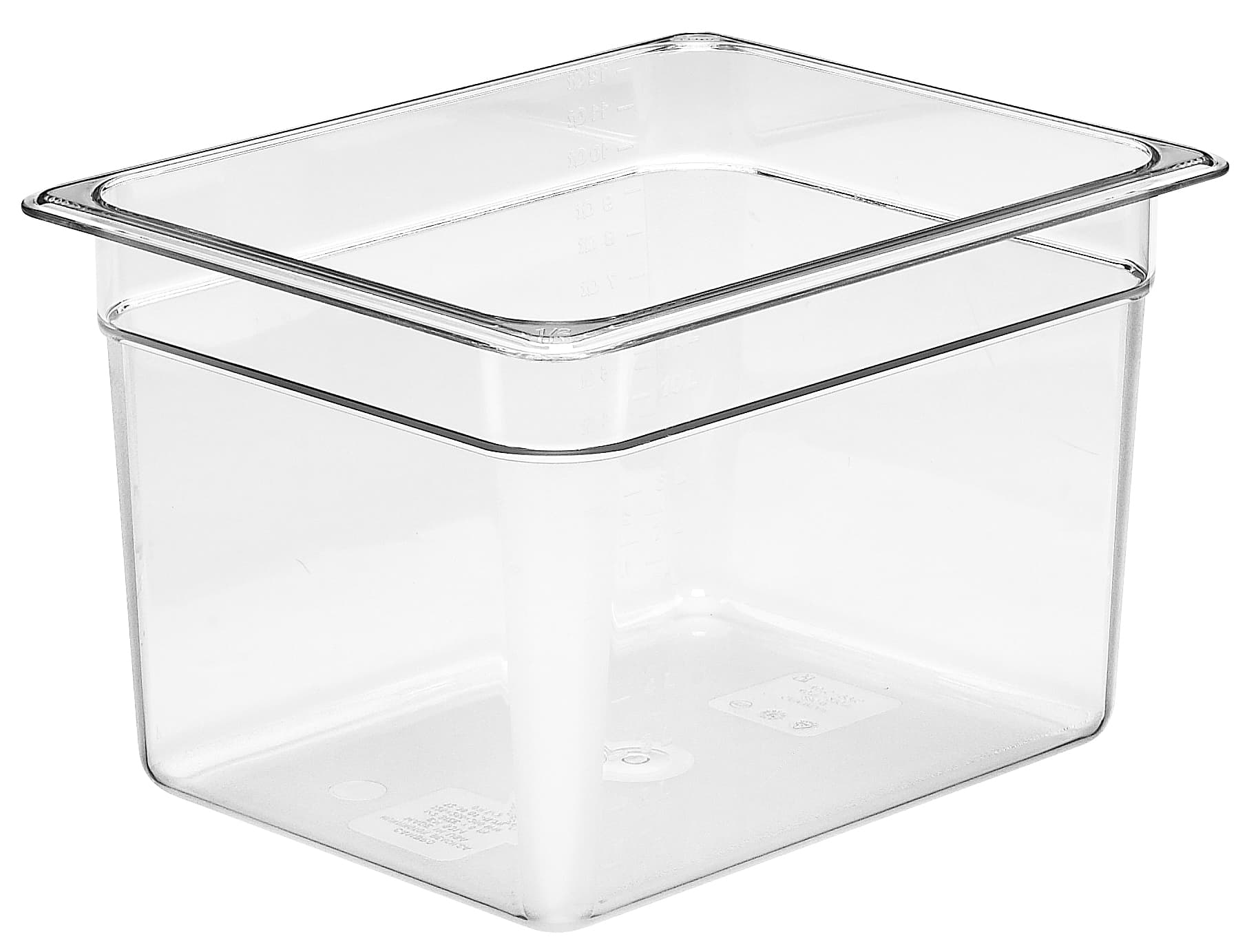 Camwear® Food Pan 1/2 8 IN Clear 1/Each