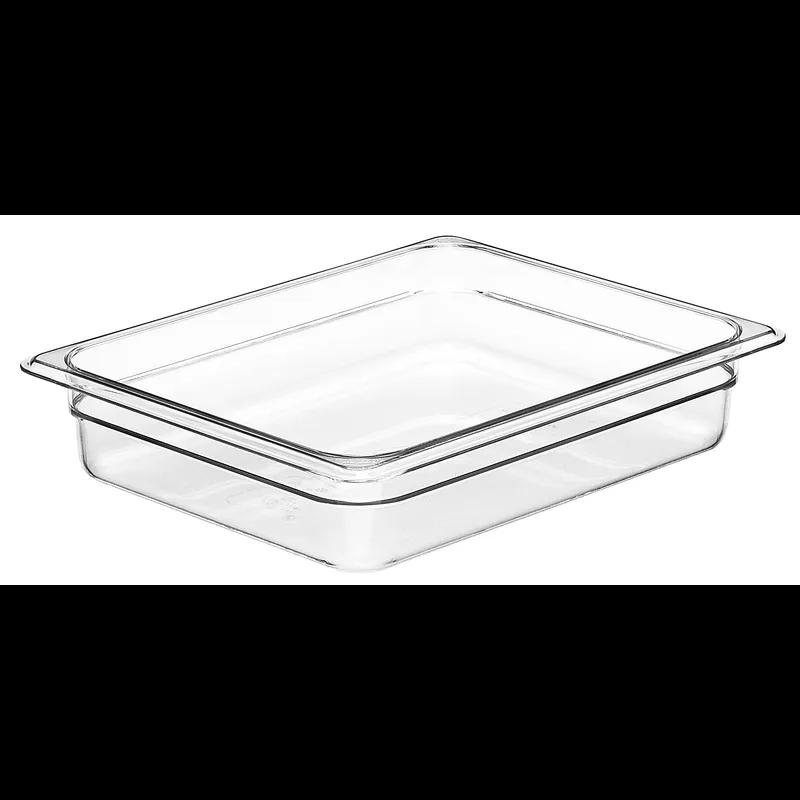 Camwear® Food Pan 1/2 2 IN Clear 1/Each
