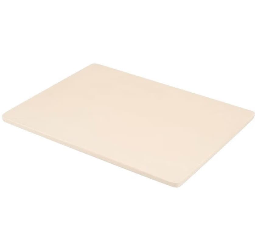 Cutting Board 15X20X0.5 IN Rubber Tan 1/Each