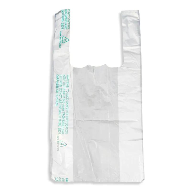 Bag 8X4X16 IN 10.5 LB White High Density T-Shirt 2000/Case