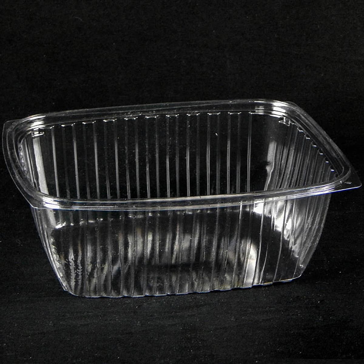 Victoria Bay Deli Container Base 64 OZ PET Clear Rectangle 400/Case