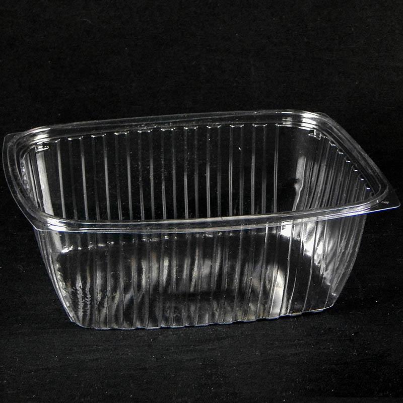 Victoria Bay Deli Container Base 64 OZ PET Clear Rectangle 400/Case