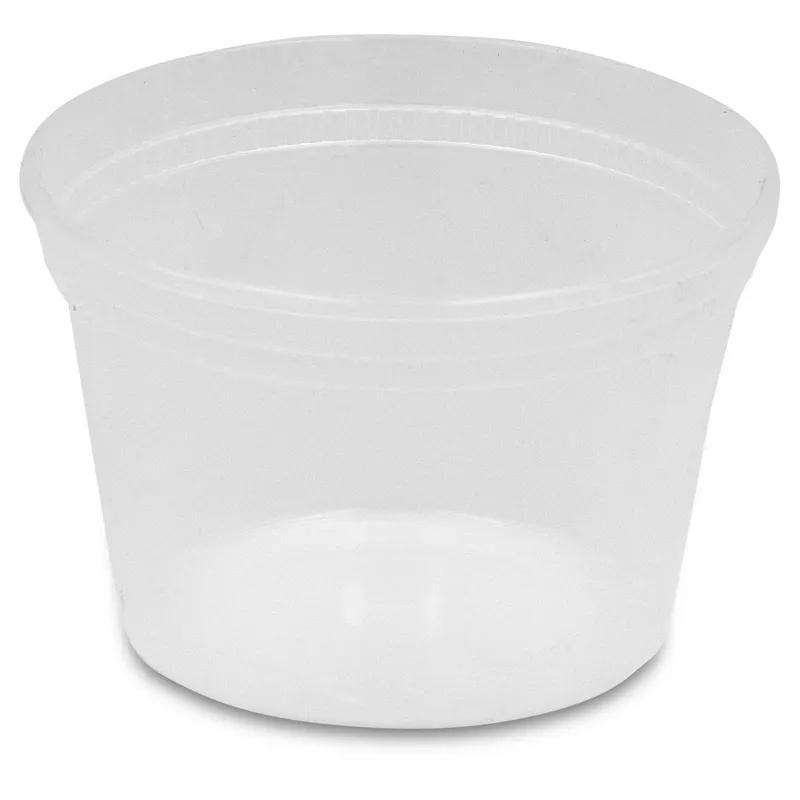 Deli Container 16 OZ PP Clear Round Bulk 500/Case