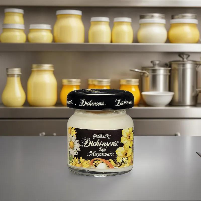 Dickinson's Mayonnaise 1.2 OZ Glass Jar 72/Case
