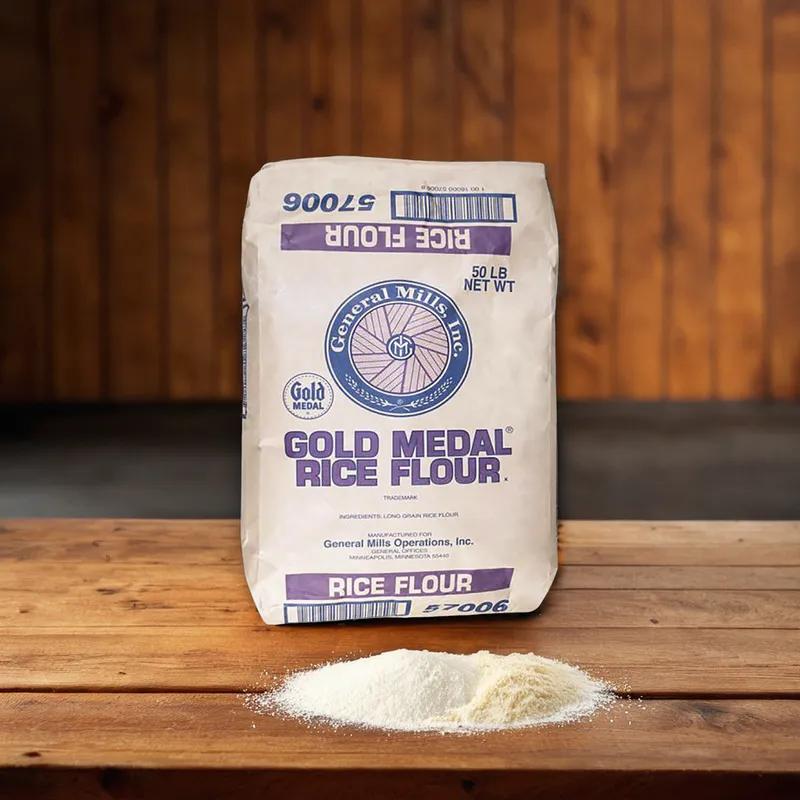 Gold Medal Rice Flour 50 LB Untreated 1/Bag