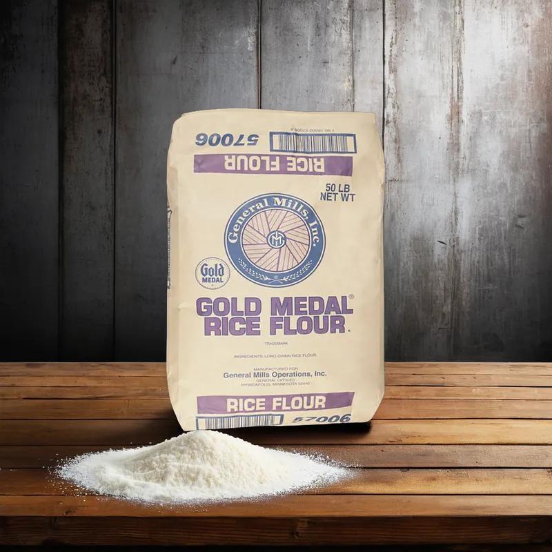 Gold Medal Rice Flour 50 LB Untreated 1/Bag