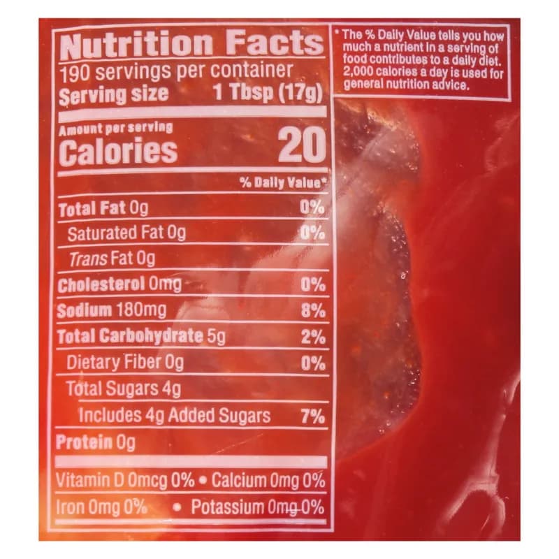 Heinz Ketchup 114 OZ Pouch 6/Case