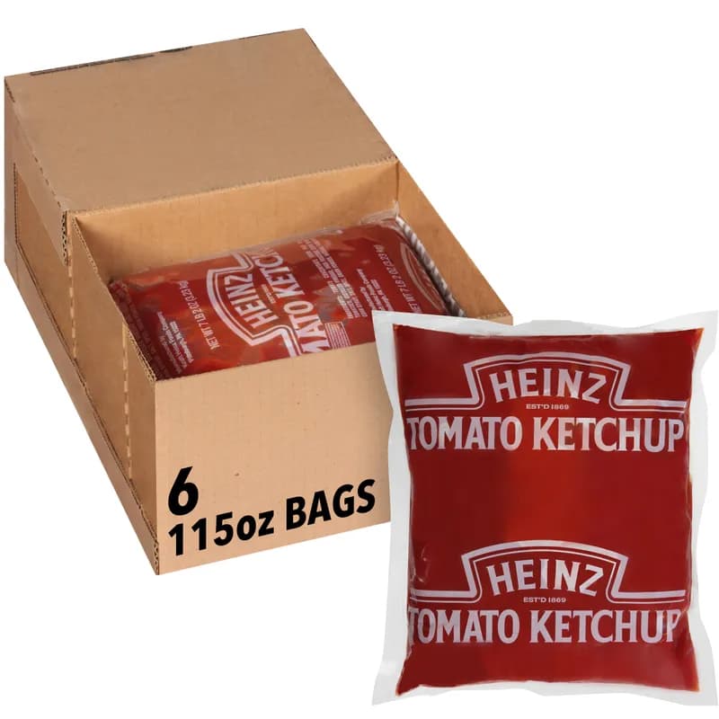 Heinz Ketchup 114 OZ Pouch 6/Case