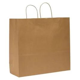 Duro® Shopper Bag 16X6X19.25 IN Kraft Paper 65# Kraft Towner With Handle 200/Bundle