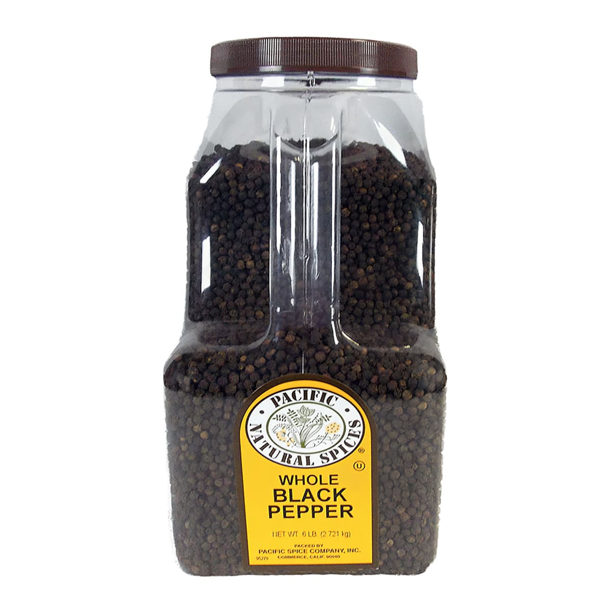 Black Pepper Spice 6 LB Whole 6# 1/Jr