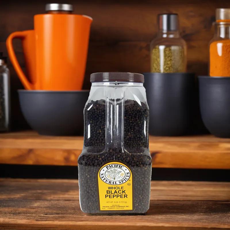 Black Pepper Spice 6 LB Whole 6# 1/Jr