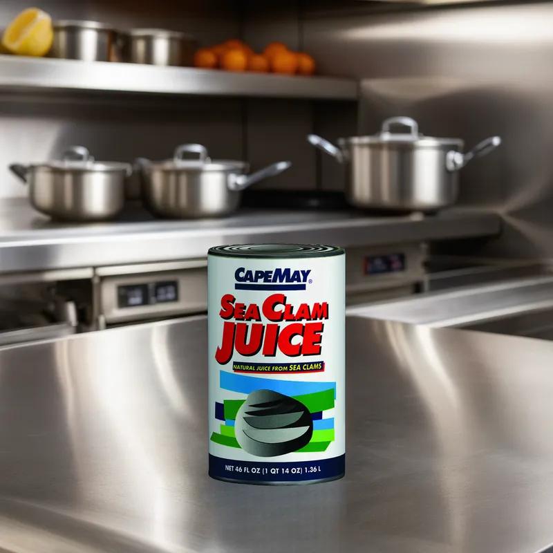 Cape May Ocean Clam Juice 46 OZ 12/Case