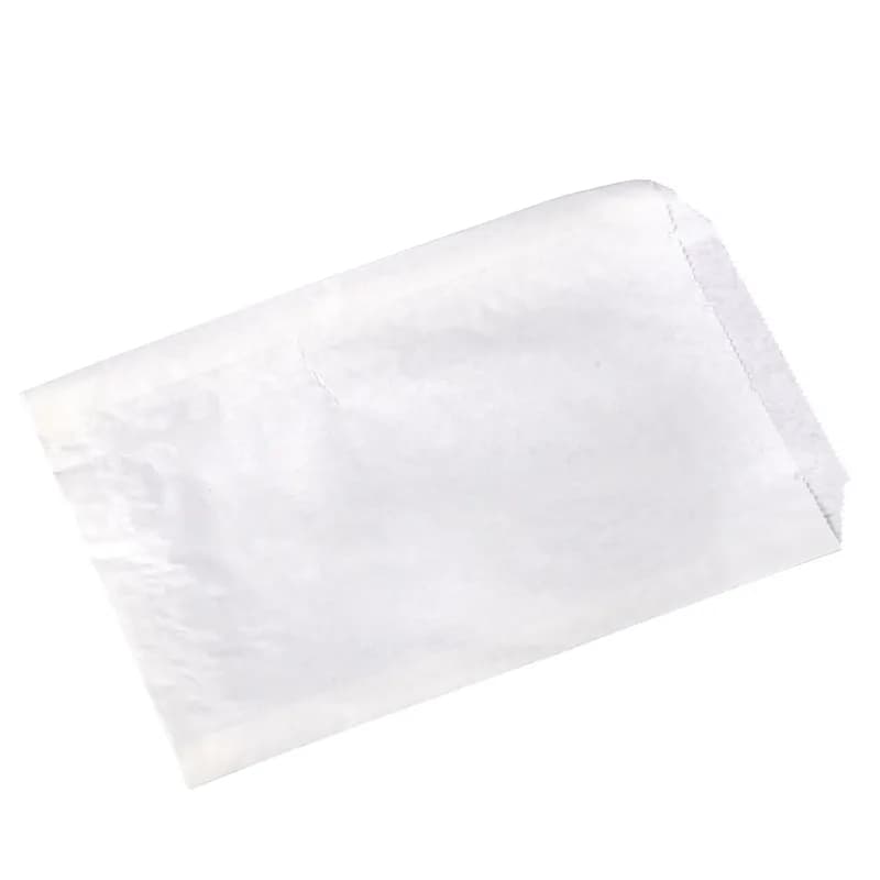 French Fry Bag 5.5X1X8 IN Paper White Plain 5000/Case