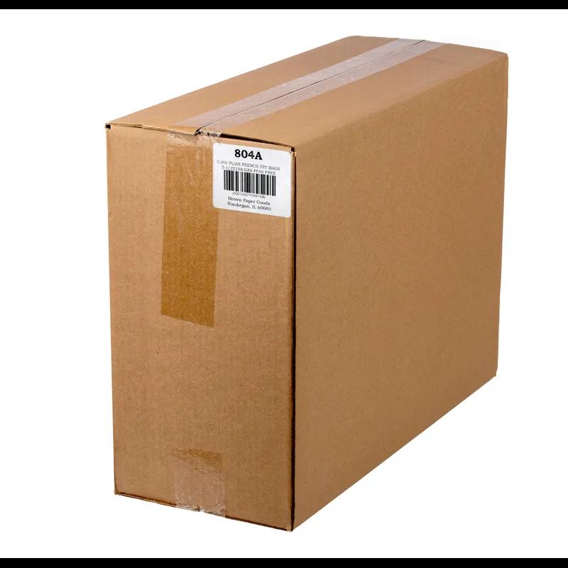 French Fry Bag 5.5X1X8 IN Paper White Plain 5000/Case