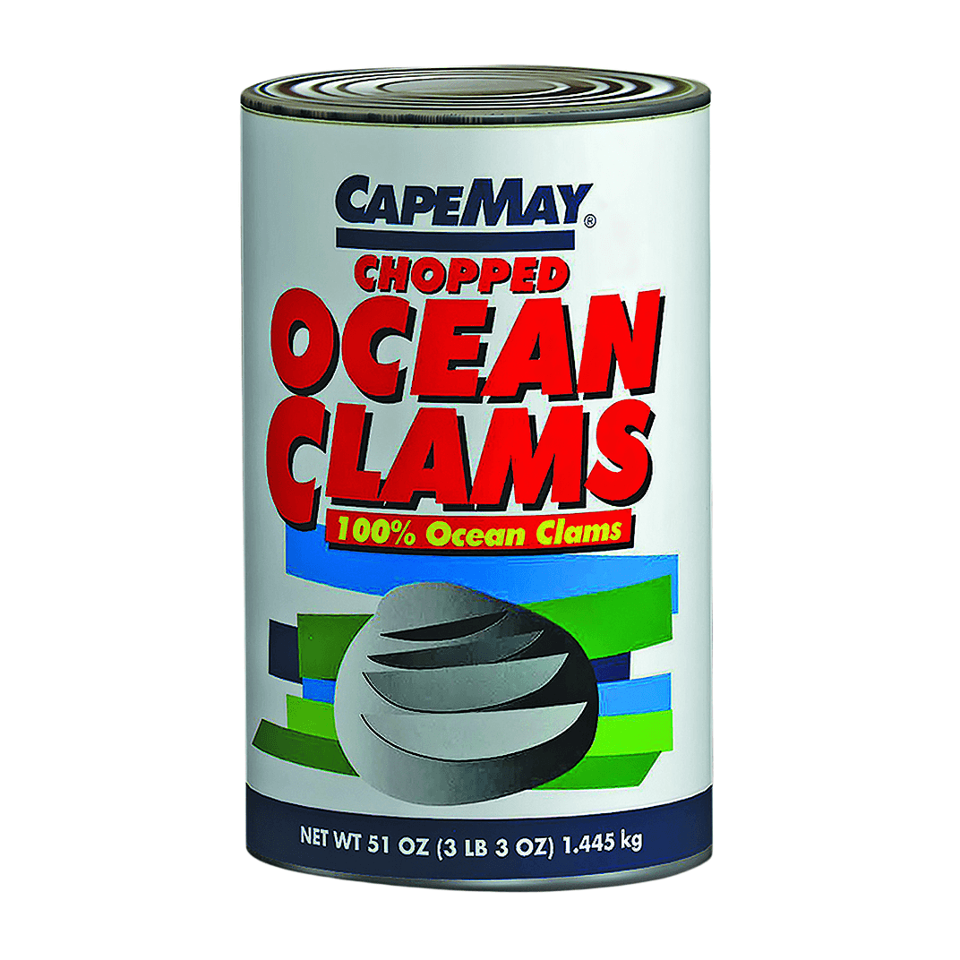 Cape May Chopped Ocean Clams 51 OZ 12/Case