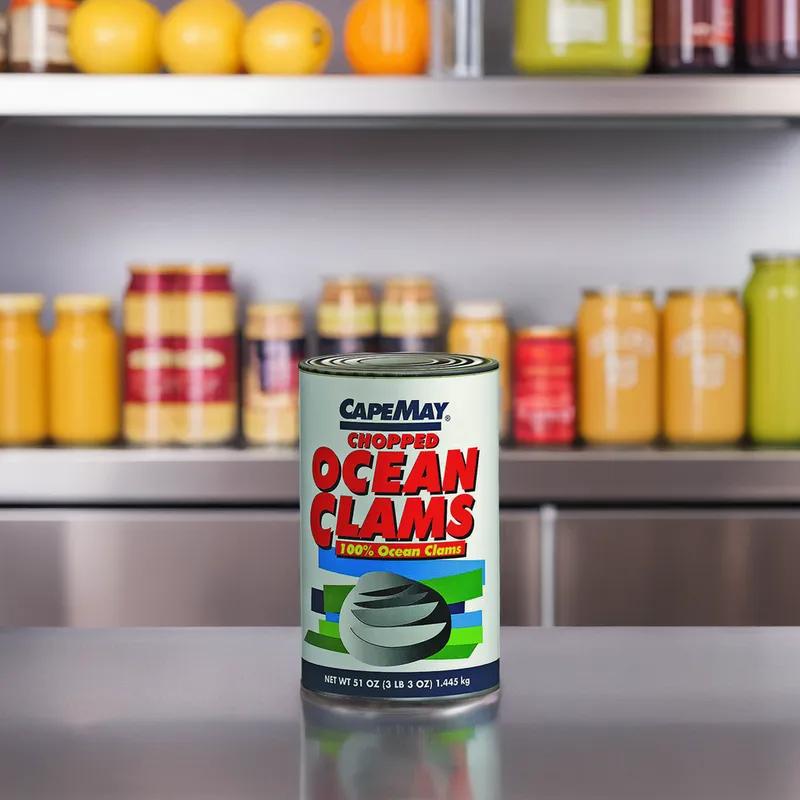 Cape May Chopped Ocean Clams 51 OZ 12/Case