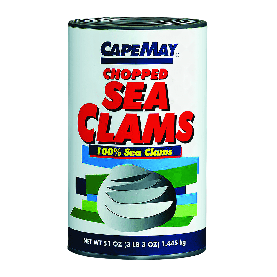 Cape May Chopped Sea Clams 51 OZ 12/Case