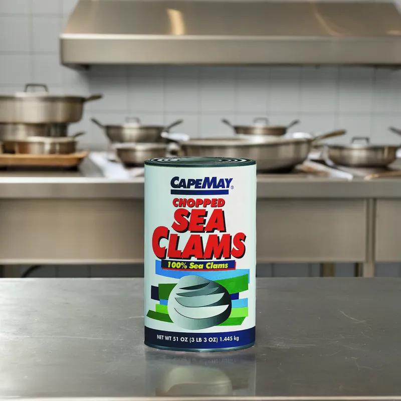 Cape May Chopped Sea Clams 51 OZ 12/Case