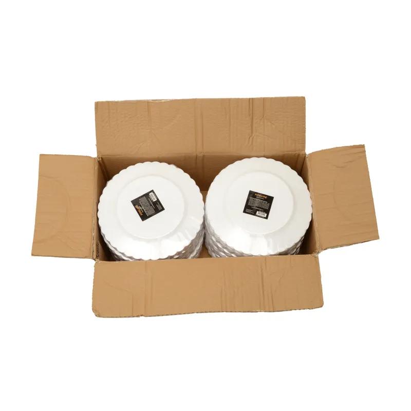 Flairware Plate 9 IN Plastic White Round 180/Case