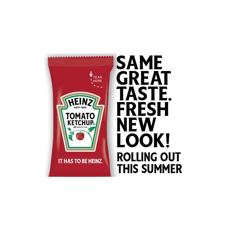 Heinz Ketchup 7 G Packet 750/Case