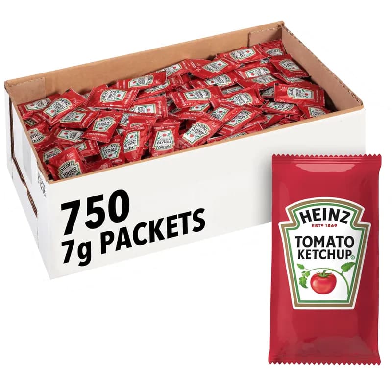 Heinz Ketchup 7 G Packet 750/Case