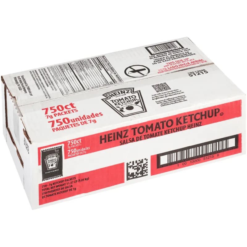 Heinz Ketchup 7 G Packet 750/Case