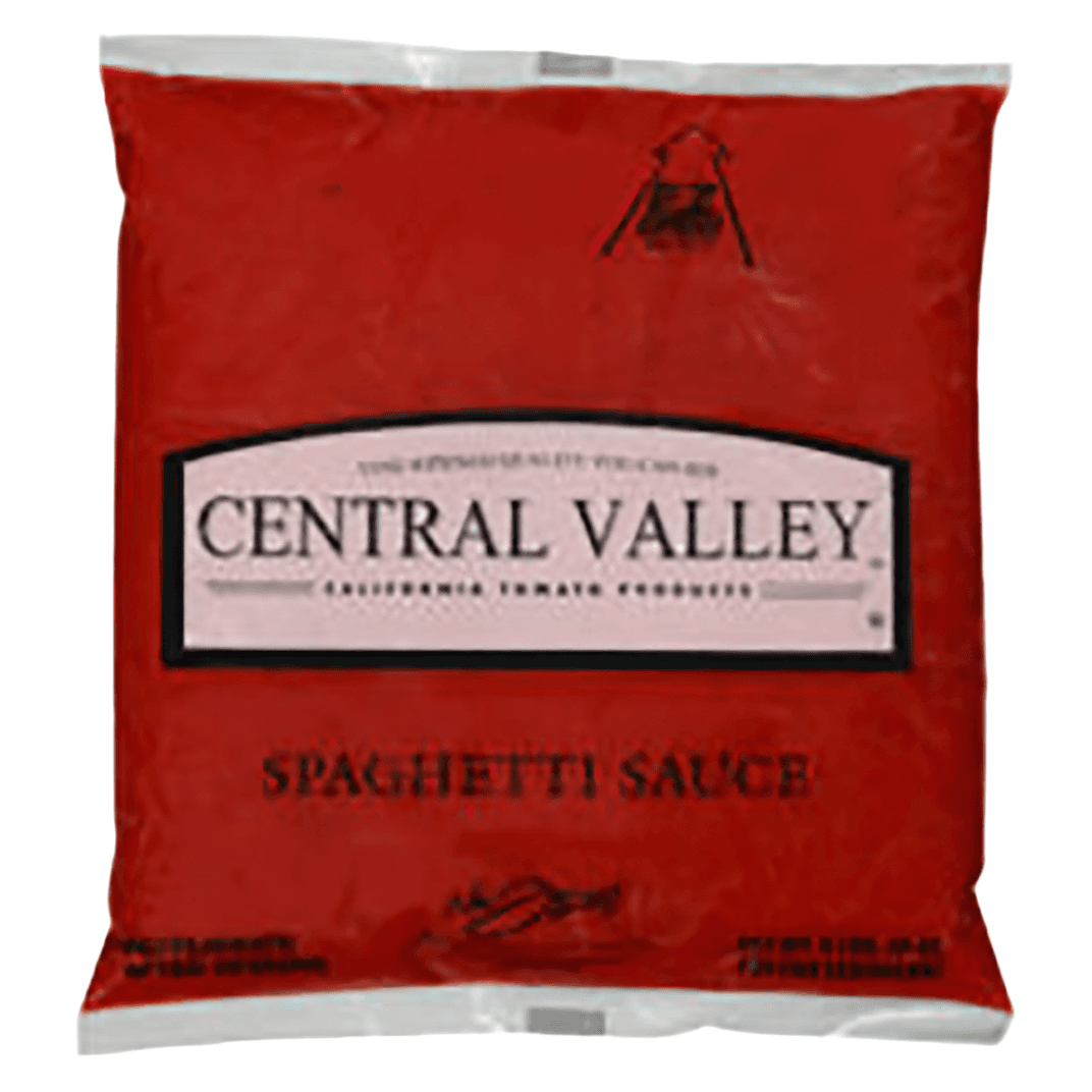 Central Valley Spaghetti Sauce 106 OZ Pouch 6/Case