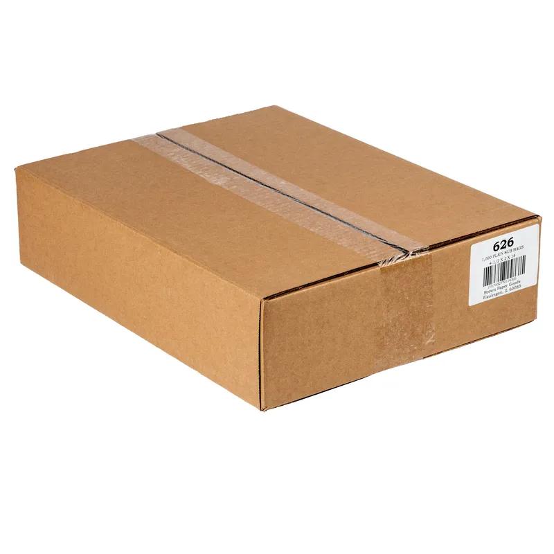 Sub Bag 4.5X2X14 IN Paper White Plain 1000/Case