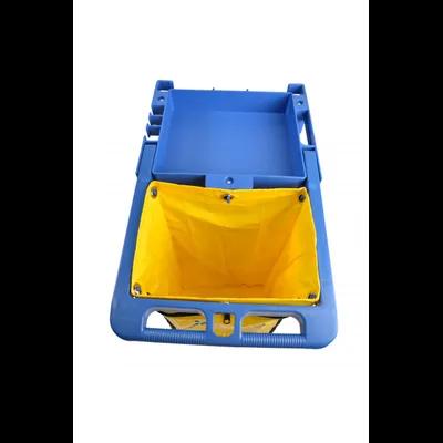 Janitorial Cleaning Cart Blue Assembled 1/Each