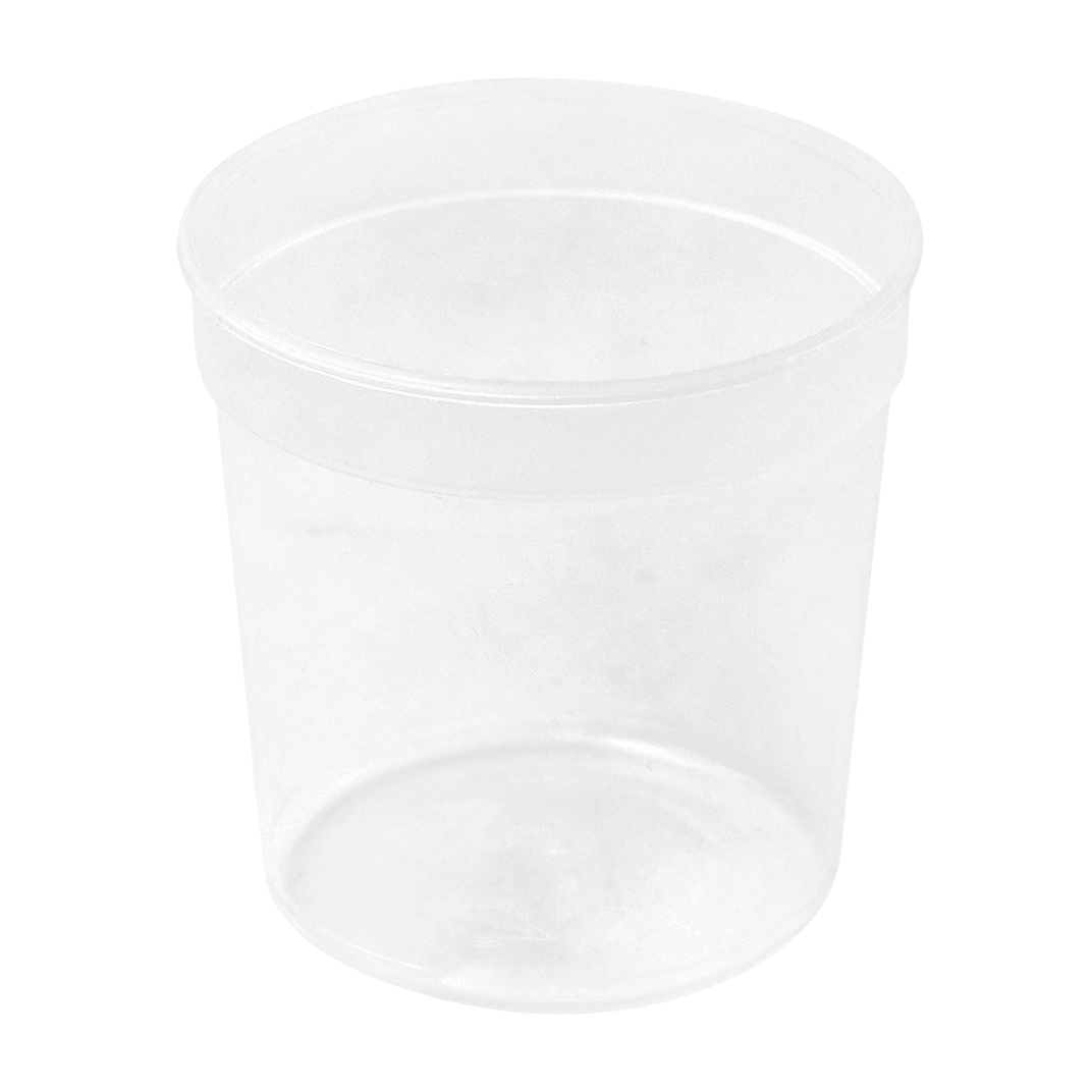 Take-Out Container Base 8 OZ PP Round 500/Case