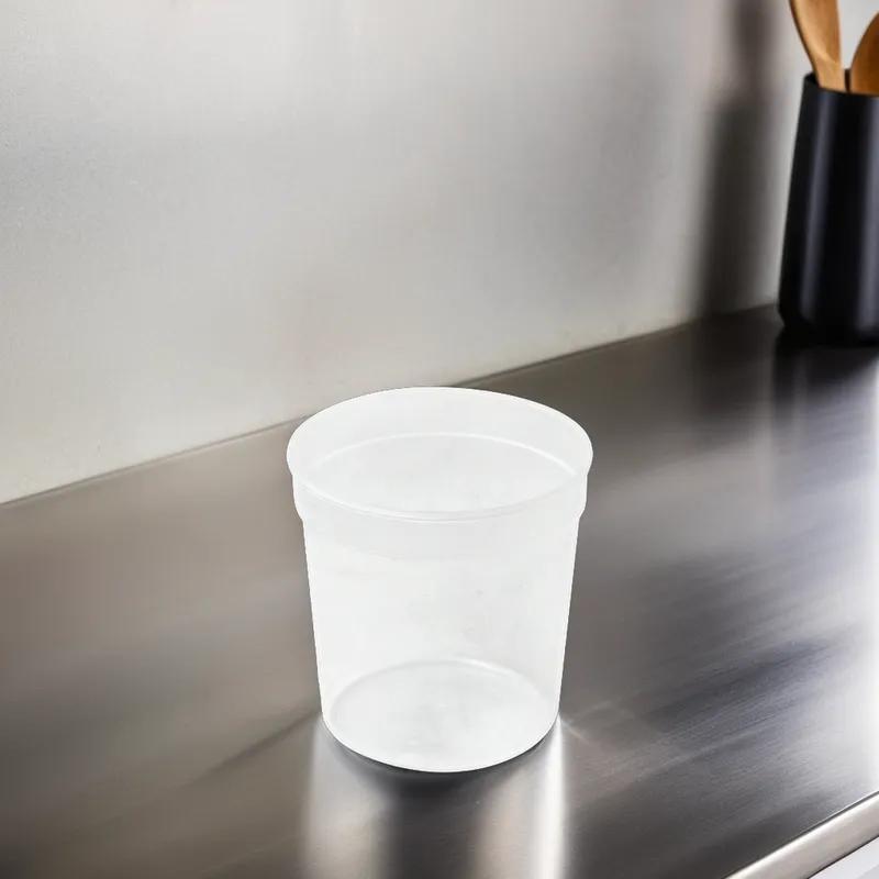 Take-Out Container Base 8 OZ PP Round 500/Case
