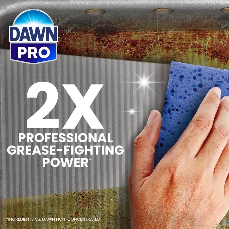 Dawn® Professional Original Scent Manual Pot & Pan Detergent 38 FLOZ Liquid Dish 8/Case