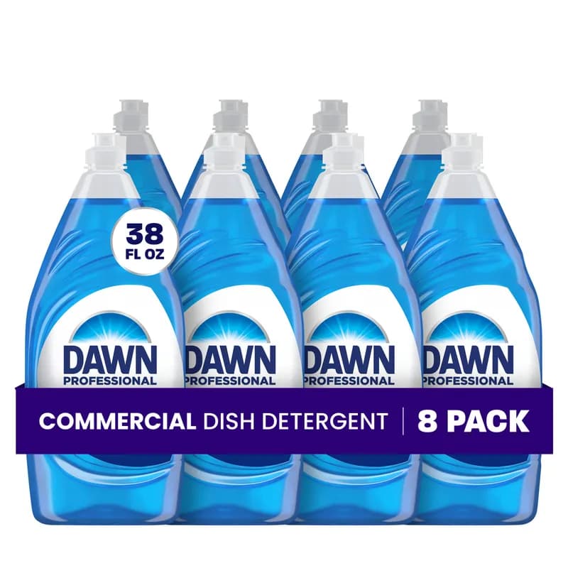 Dawn® Professional Original Scent Manual Pot & Pan Detergent 38 FLOZ Liquid Dish 8/Case