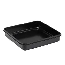 BonFaire® Cold Take-Out Container Base PET Black Clear 100/Case