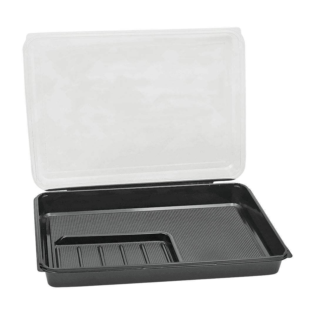 Dinner Take-Out Box Hinged 11X8X2.125 IN 100/Case