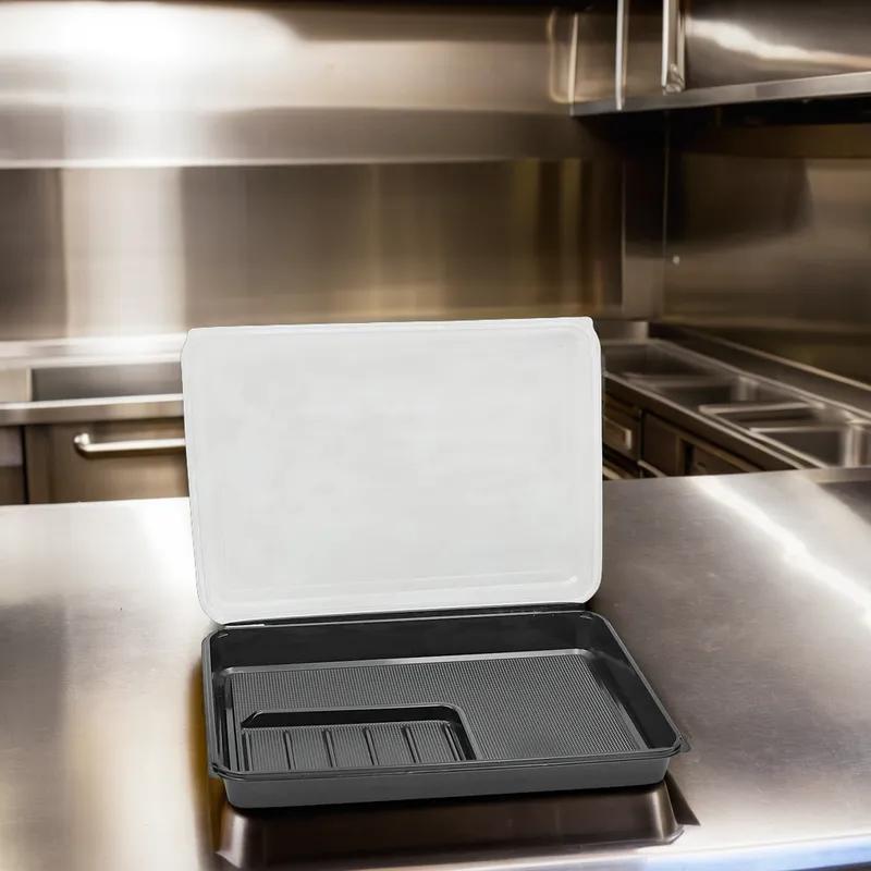 Dinner Take-Out Box Hinged 11X8X2.125 IN 100/Case